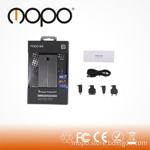 portable powerbank battery charger with double USB